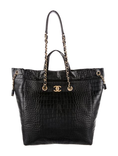 chanel crocodile embossed|Crocodile Chanel Handbags .